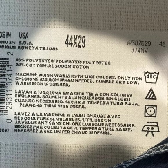 Dickies New 874 Plain Front 44 X 29 NWT Twill Pants - Picture 6 of 8